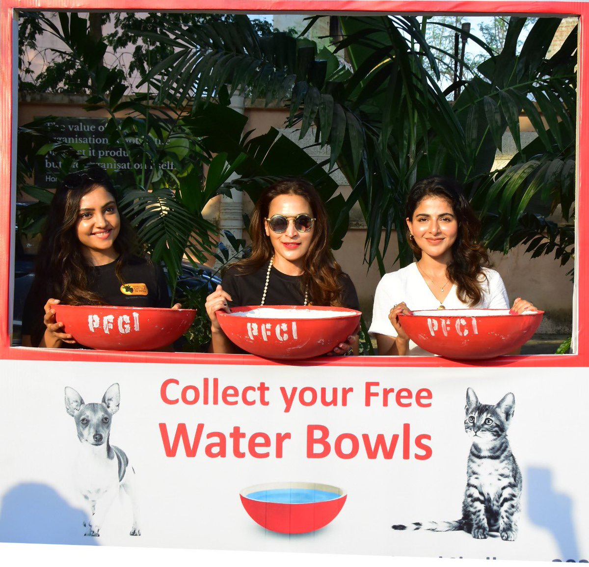 #WaterBowlChallenge2022 was officially inaugurated by @Ishmenon, @ash_rajinikanth in the presence of @Suchitrasrao & others

An initiative by @PFCII since its inception 2014, celebrating 10 yrs #AnimalWelfare  - @arun_8778

@VanquishMedia__ @divomovies