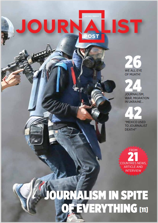 journalists_en's tweet photo. The main topic of the 4th Journalist Post issue is journalists forced to leave their countries due to the pressure to the media, who became refugees but have not left their profession.
Journalism #InspiteofEverything
https://t.co/BkLcYRySWG https://t.co/RRb5FjPx1c