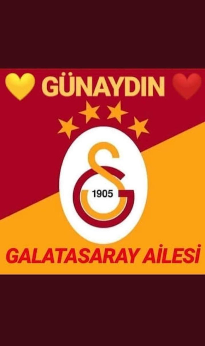 Günaydın hayırlı sabahlar mutlu huzurlu pazarlar olsun selamlar allah a emanet olun güzel insanlar bügün günlerde Galatasaray başarılar dileriz