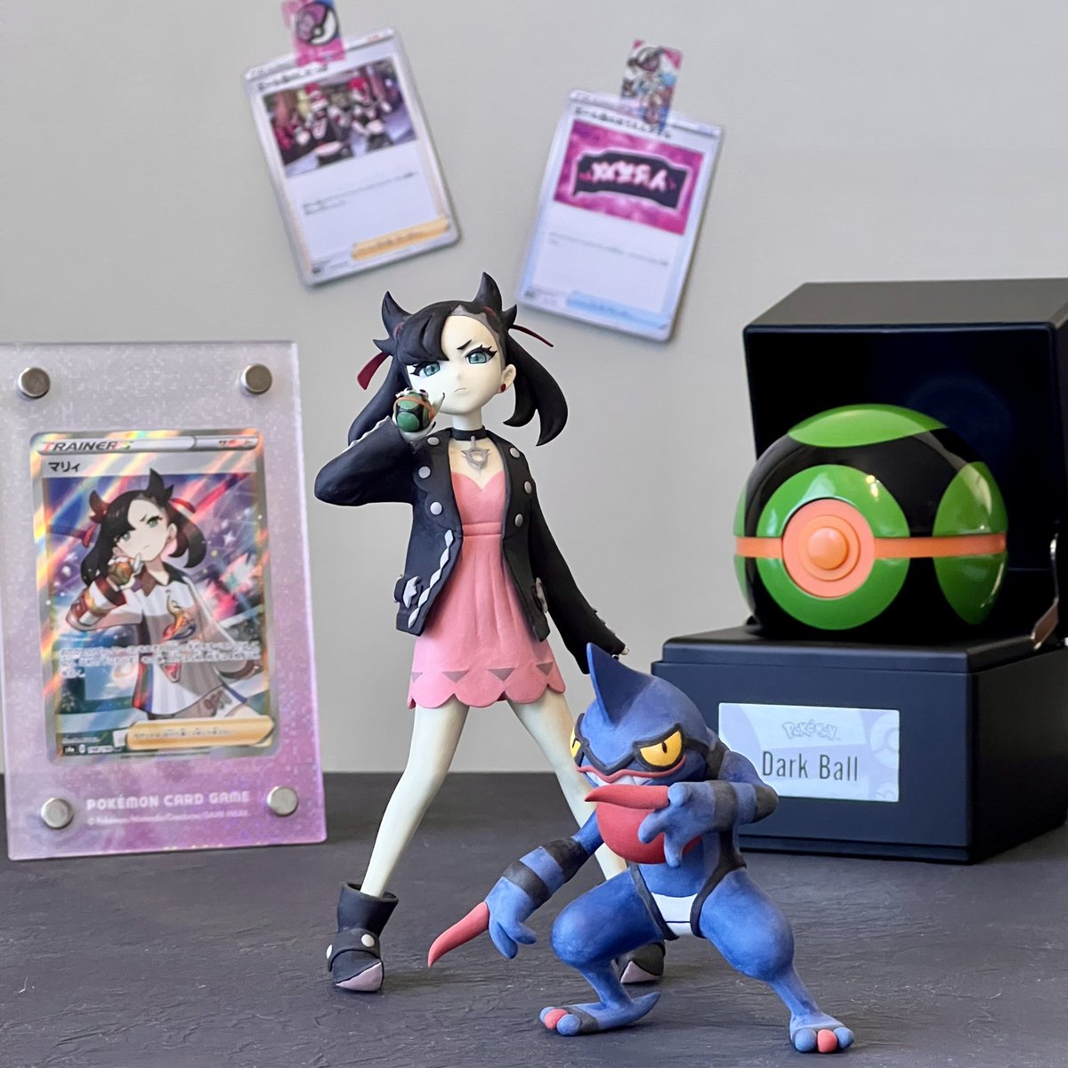 マリィ 色付き粘土使用、塗装なしで作りました。 さいとうなおき先生の