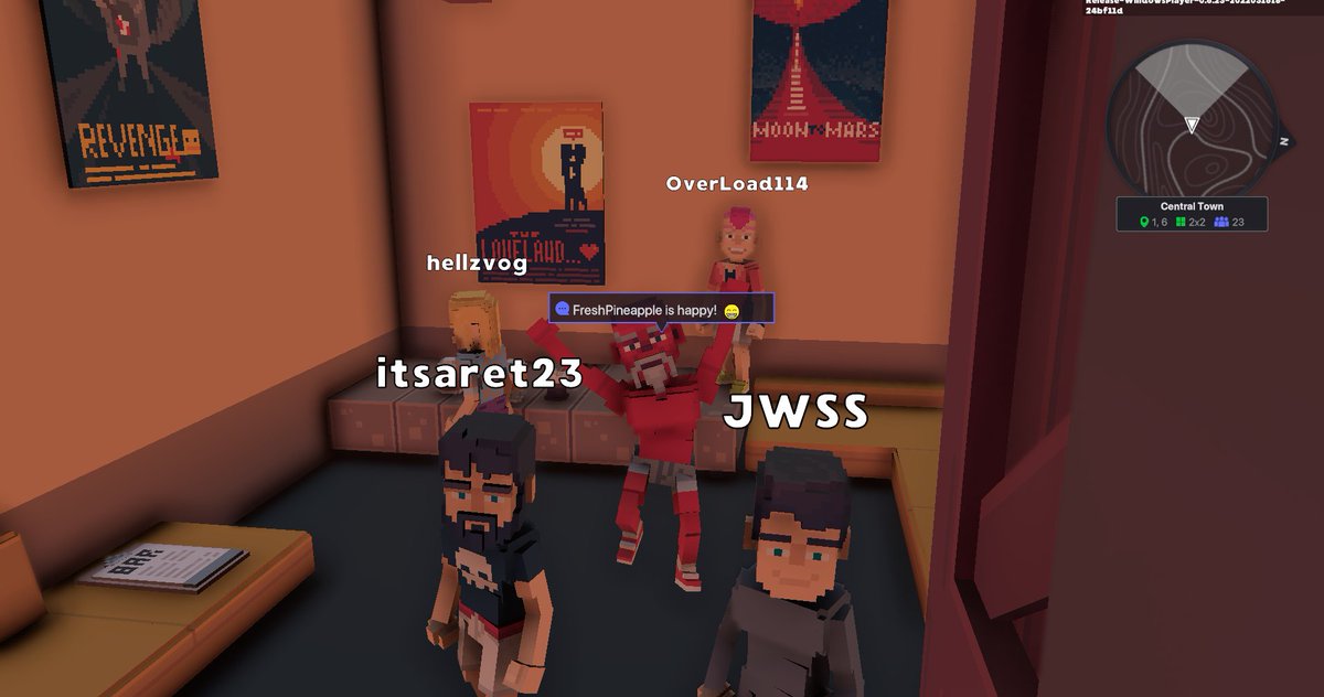 MichelinDogStar's tweet photo. @TheSandboxGame Thank you for reopening #CentralTown It was my first experience playing #TheSandbox and it was extremely FUN 😍 I ran the map all day and turned so RED 😂 #RedMan https://t.co/NxQd5vqkas