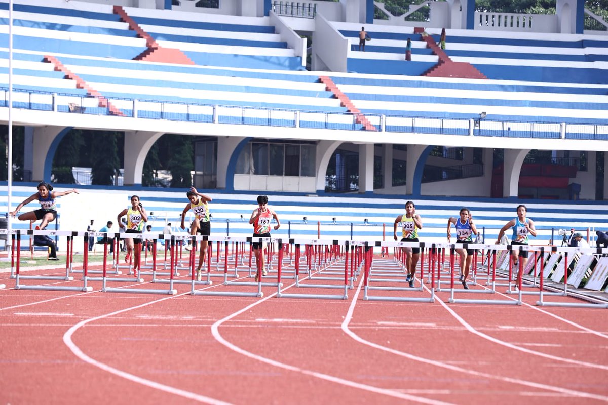 Department of Youth Empowerment and Sports (@dyesdept) on Twitter photo Day 9 at #KIUG2021. Akshatha from Karnataka St finishes first in the Women's 100 m hurdles this morning. A fine start to Sunday morning at Khelo India
<a href="/kheloindia/">Khelo India</a> <a href="/Media_SAI/">SAI Media</a> <a href="/AIUIndia/">Association of Indian Universities (AIU)</a> <a href="/JainDeemedtbUnv/">JAIN (Deemed-to-be University)_Officials</a> <a href="/IndiaSports/">Dept of Sports MYAS</a> Day 9 at #KIUG2021. Akshatha from Karnataka St finishes first in the Women's 100 m hurdles this morning. A fine start to Sunday morning at Khelo India
<a href="/kheloindia/">Khelo India</a> <a href="/Media_SAI/">SAI Media</a> <a href="/AIUIndia/">Association of Indian Universities (AIU)</a> <a href="/JainDeemedtbUnv/">JAIN (Deemed-to-be University)_Officials</a> <a href="/IndiaSports/">Dept of Sports MYAS</a>