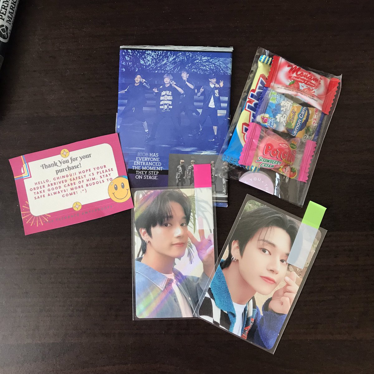 jwooyocart's tweet photo. โโณ ๐: #jiagets
myy woo oty pcs are home naa !! thaank u so much ate daan for packing it well and sa candies at letter huhu ilyysm mwaa <3 more budols to come pi siguro ใ
ใ
{ @wycarteez #wycproofs } https://t.co/2kUcsMch3E