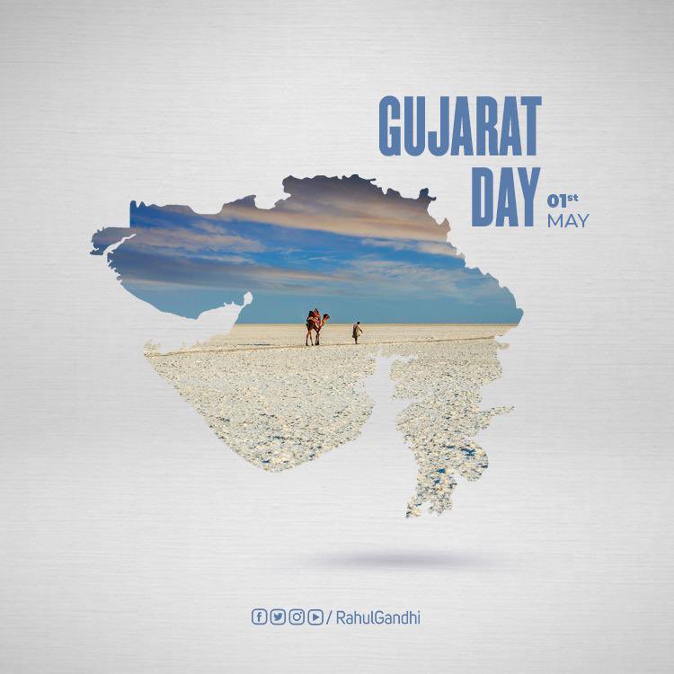 My best wishes to the people of Gujarat on #GujaratDay. Known for its enterprising and resilient people, Gujarat has always had an important role to play in our country’s progress. May all Gujaratis be blessed with peace & prosperity.