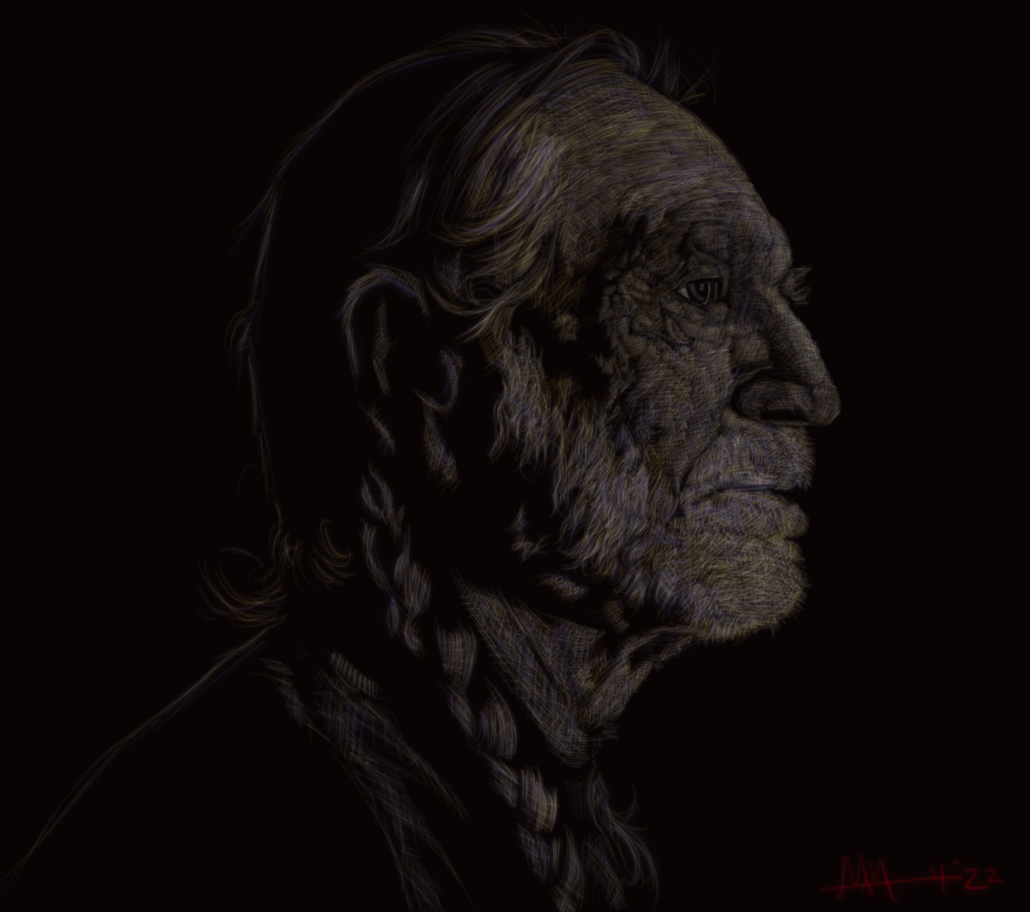 Happy 89th birthday Willie Nelson.    