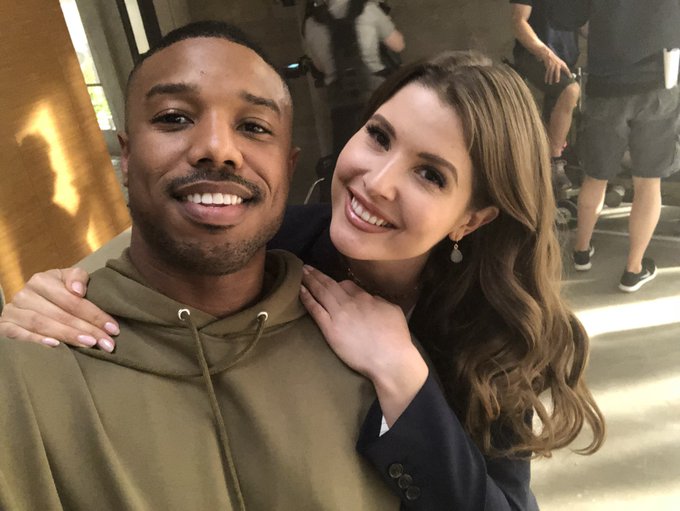 Throwback Bts of creed II - my scene was deleted lol https://t.co/5UHq5iWErw