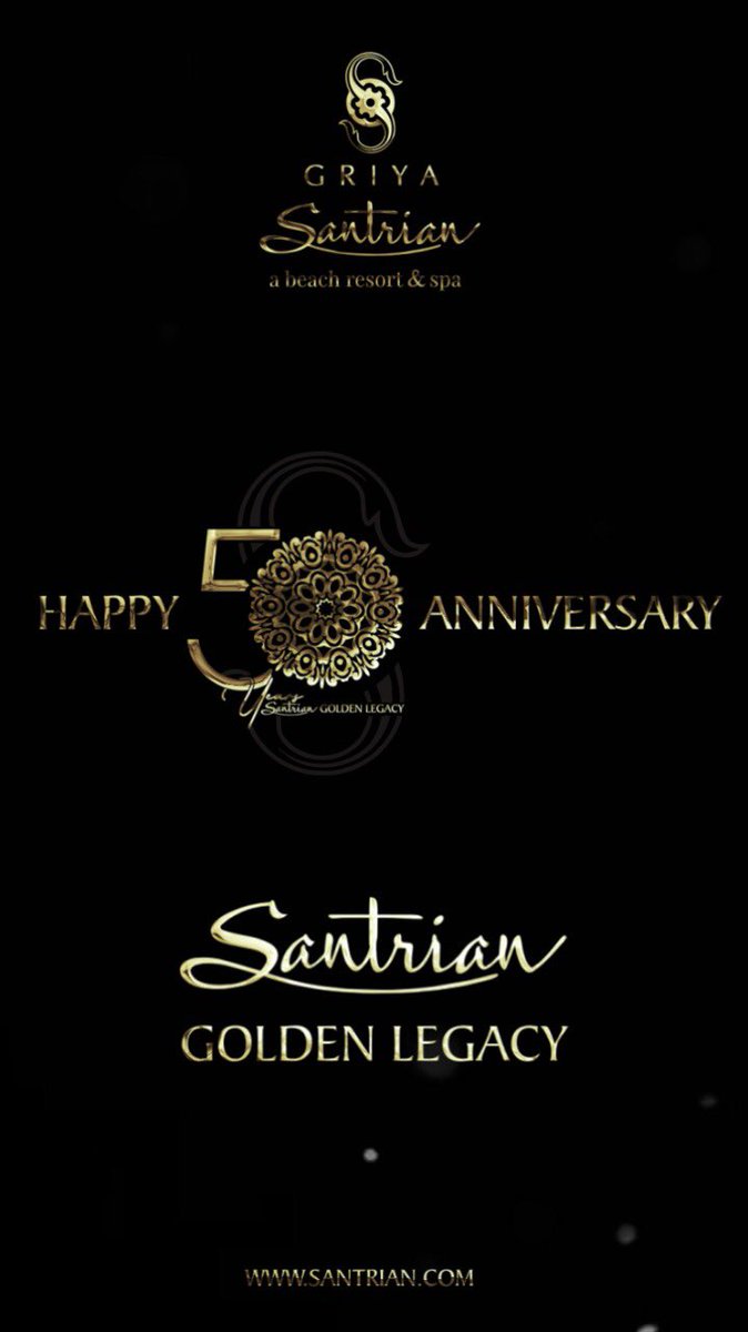 Happy 50th Anniversary - Griya Santrian Golden Legacy