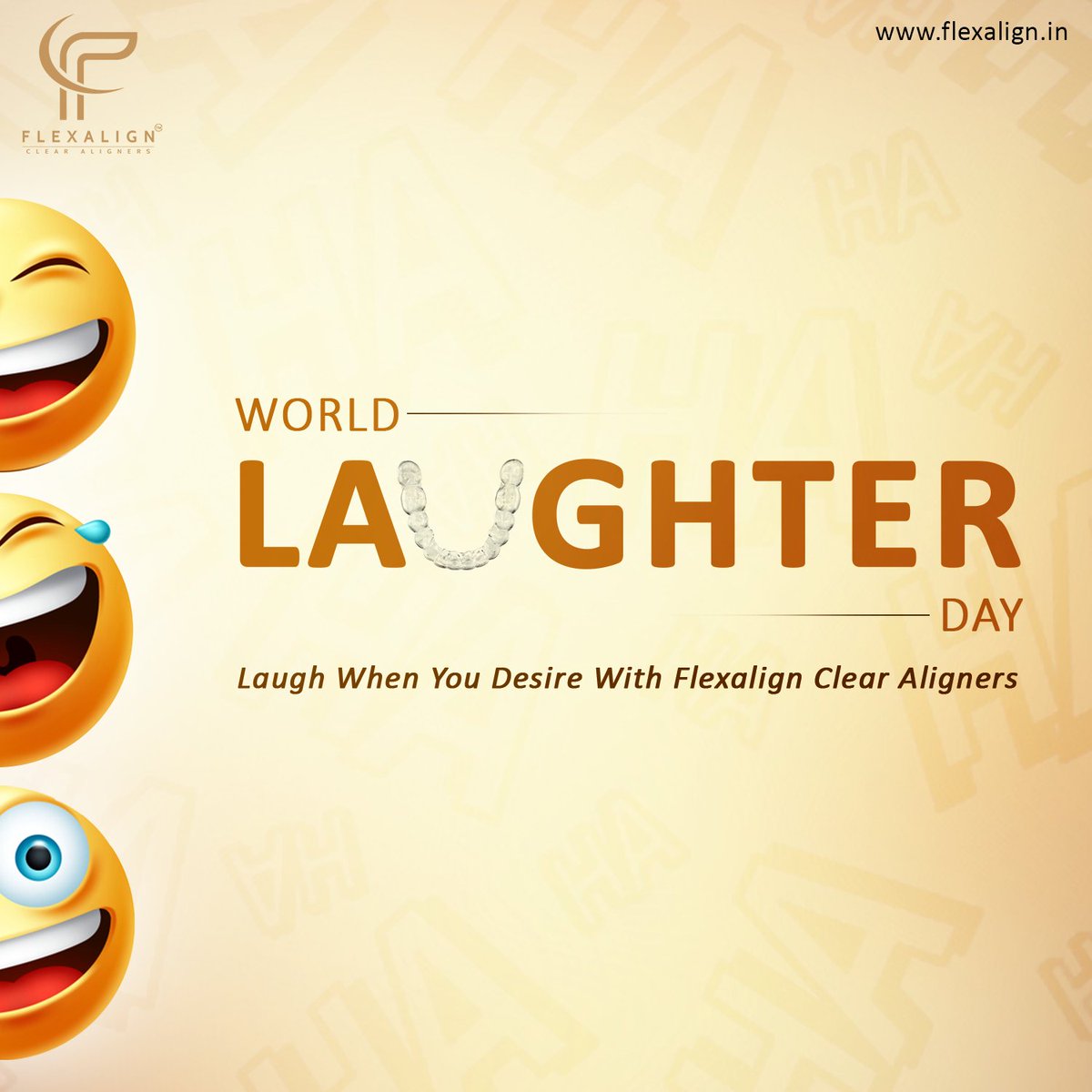 flexalign's tweet photo. Flaunt your ever-charming laughter with confidence, not with conditions with Flexalign Clear Aligners. #WorldLaughterDay
.
.
#flexalign #clearaligners #smile #worldlaughterday #laughterday #laughterday2022 #confidence #beautifulsmile #laughoutloud #laughter #mumbai #india https://t.co/W2Ta2uLPcn