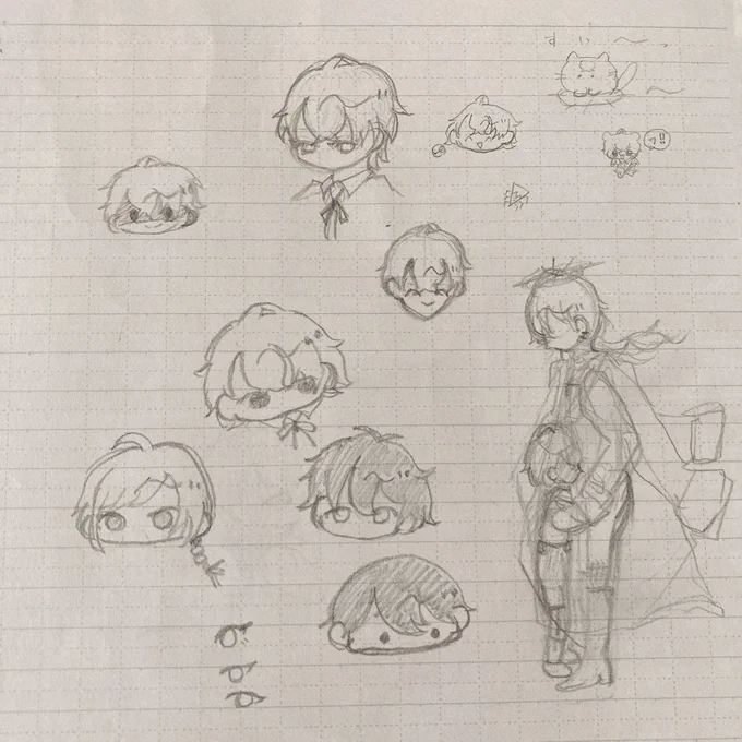 最近描いたものと思われる落書きを発見 