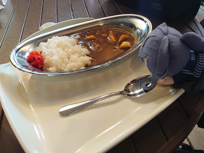 赤れんがパークでお昼ごはん

おふゆさんのカレーだよ! 