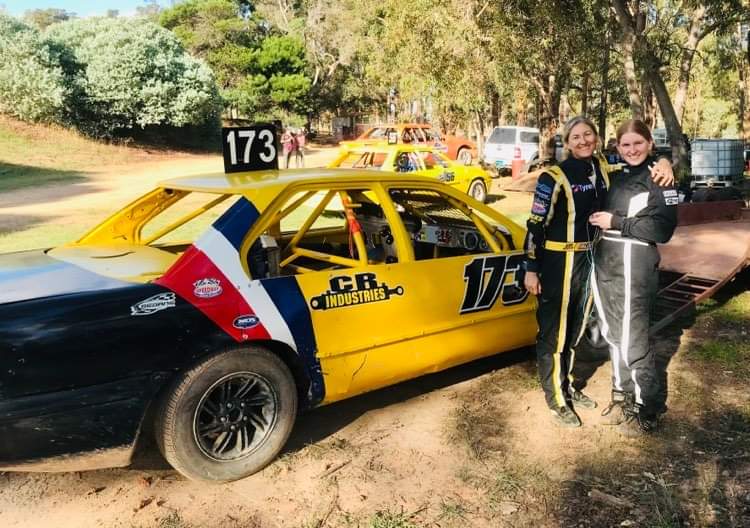 fiona_palmer's tweet photo. I love racing but its just as great watching my girl have a run in my car. #familytime #girlsatplay https://t.co/ruoeyBgNMt