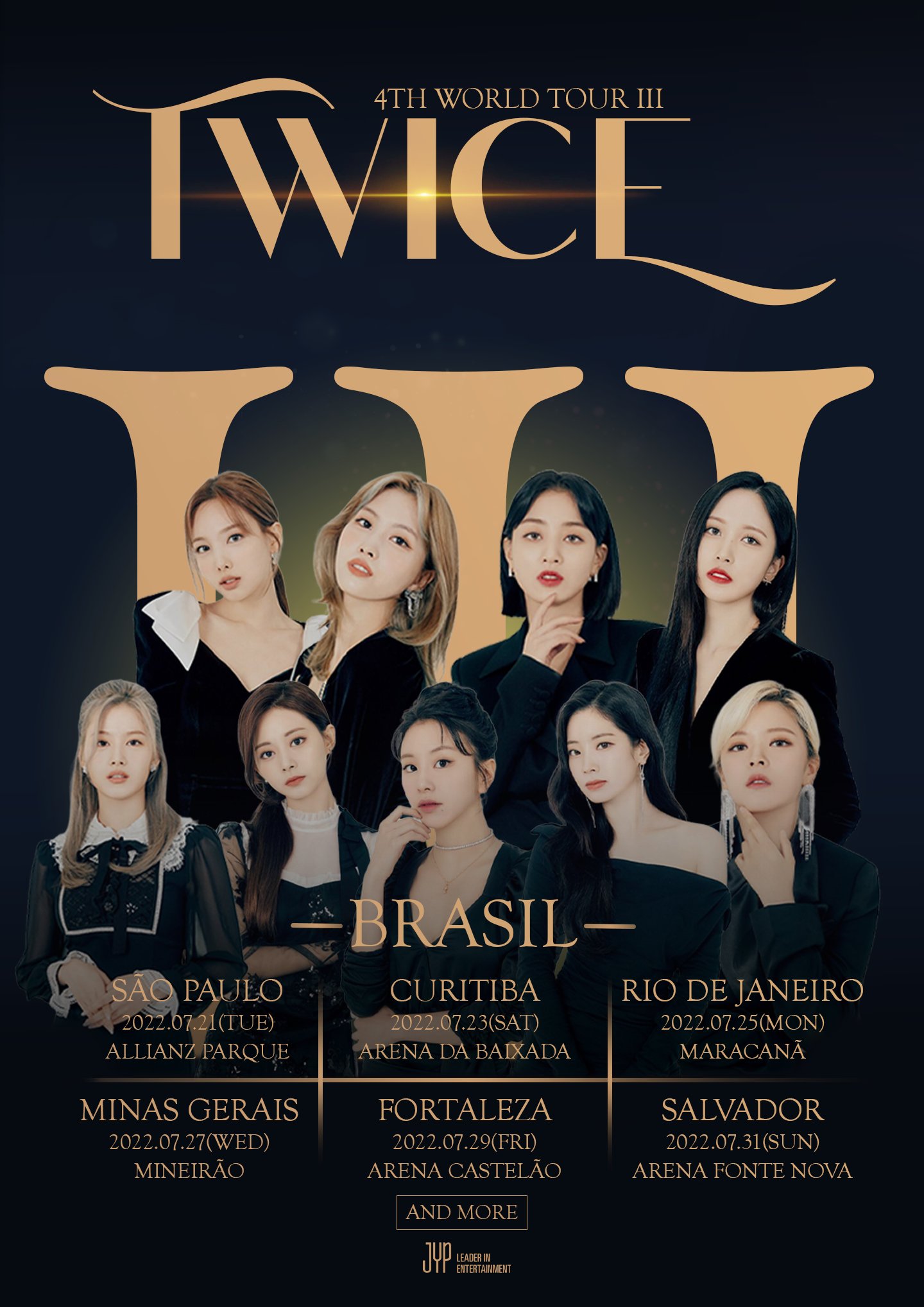 TWICE vem ao Brasil para única apresentação em JULHO! – TRAMAMOS