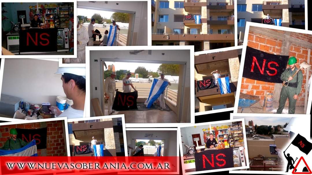 NSoberania's tweet photo. Feliz día a todos los trabajadores argentinos que hacen funcionar el país.
NUEVA SOBERANIA  el movimiento de los trabajadores para todos los argentinos de buena voluntad.

https://t.co/8avkVKcEZb https://t.co/gzySjw5mX5
