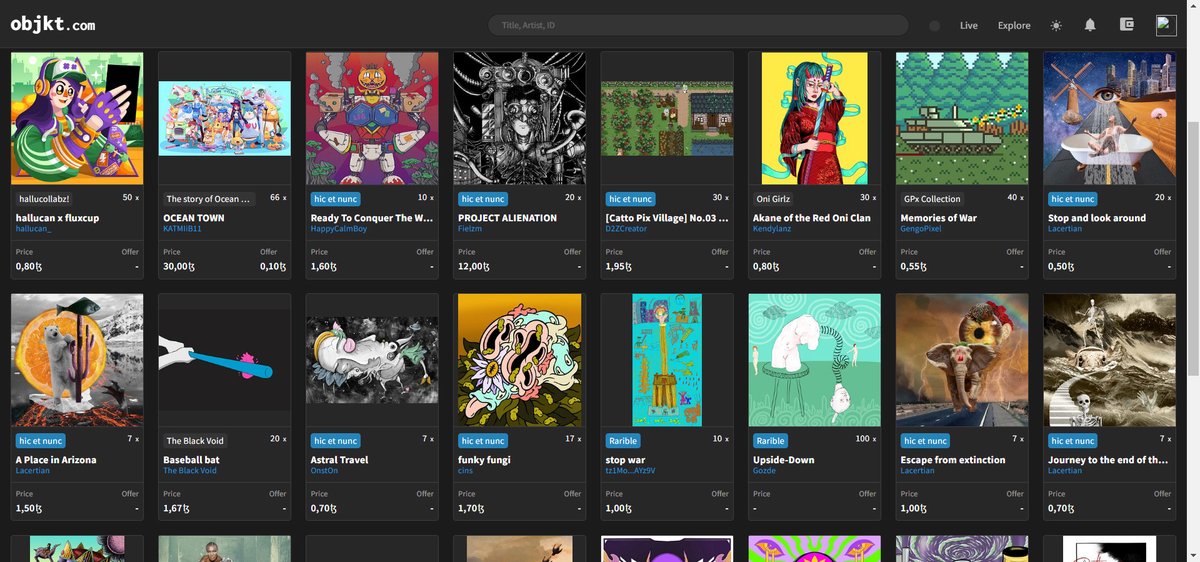 🌈 Hello frens. My collection growing rapidly with your beautiful artworks..

📣 Today, I'll collect artworks again from #Tezos artists. You can share your amazing art below👇

🤗 Following and sharing always makes me happy..

#NFT #NFTCommunity #Nfts #shillme #nftcollector #teia