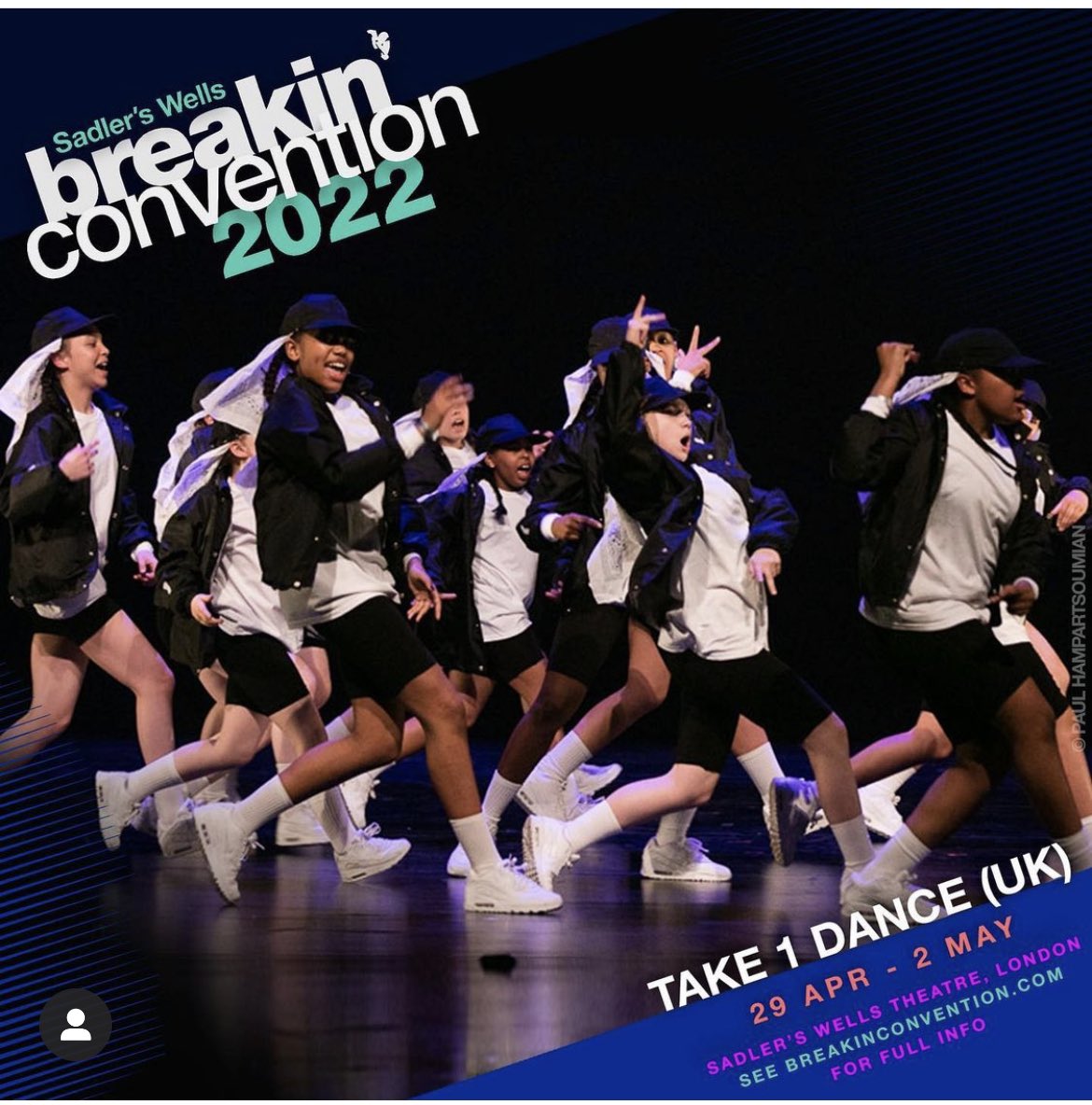 Catch us performing tonight <a href="/Sadlers_Wells/">Sadler's Wells</a> <a href="/BConvention/">Breakin' Convention</a>