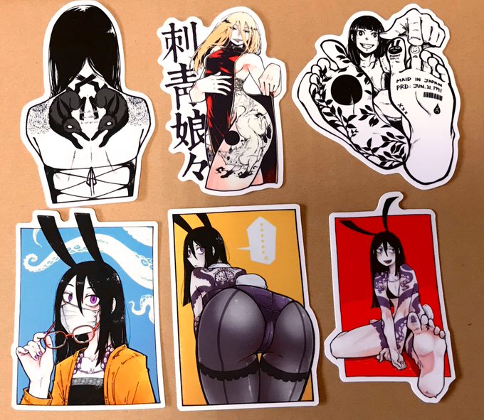 ステッカー届きました。
コミティアで頒布しますよ。 