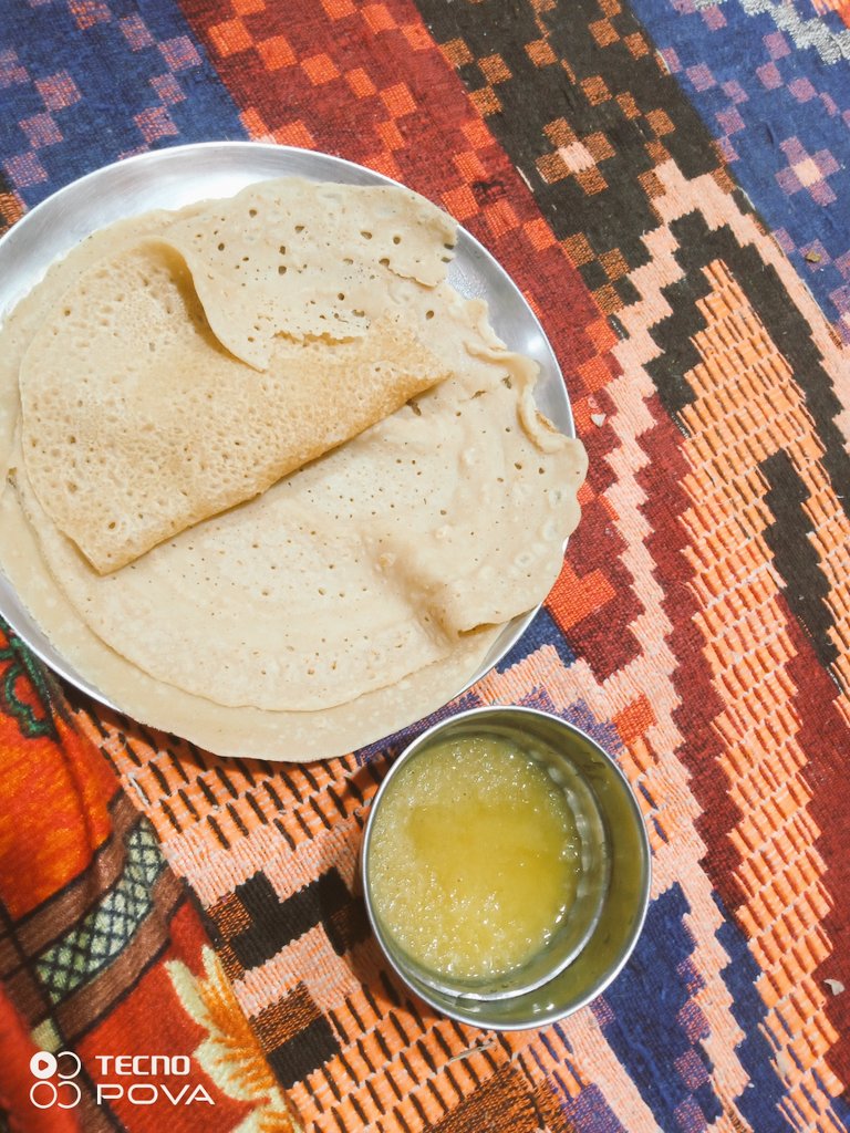 Shivanikriek's tweet photo. Not a royal dish . 
But a #dish attach  with our #traditional , Emotional, culture. 

After a long time
Vacation at #Naninanahome. https://t.co/7kMylJHfmm