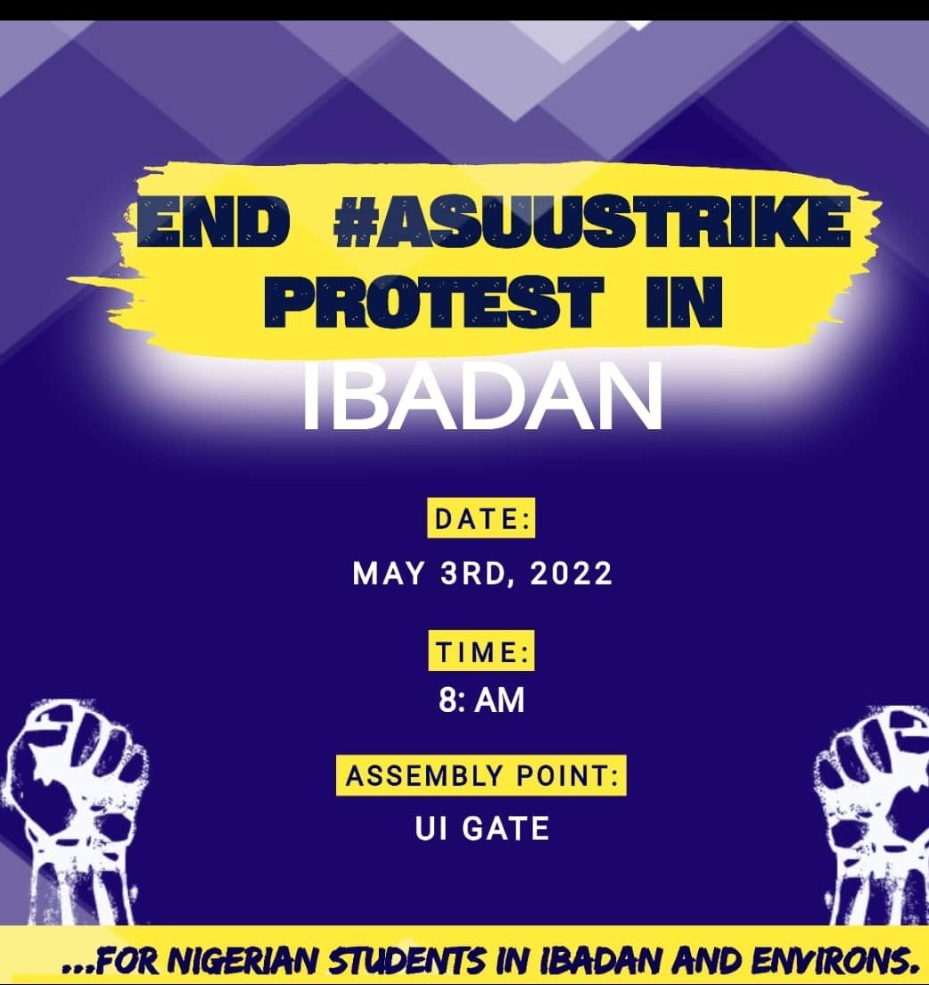 iamthorri's tweet photo. #AsuuStrikeUpdate #EndASUUStrikeNow #ASUUstrike 
Once again failure of the system has forced the youths to take a stand. 
I pray that God almighty protects each and everyone of them, May no evil come near them, I rebuke any form of tragedy before, during and after in Jesus name https://t.co/n70YbWCsFf