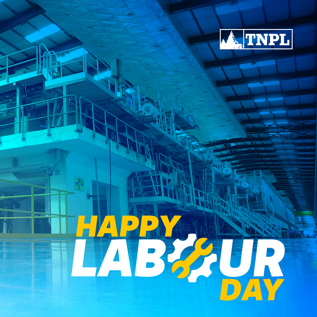 tnplofficial's tweet photo. “Without labor nothing prospers.” – Sophocles
Wishing everyone a very happy International Labour Day!
#TNPL #May1 #labourday #MayDay #WorkersDay 
#InternationalWorkersDay
#tnpltransformingpaper #paper #packagingboard #paperex #paperboard https://t.co/cIHbgJGXpp