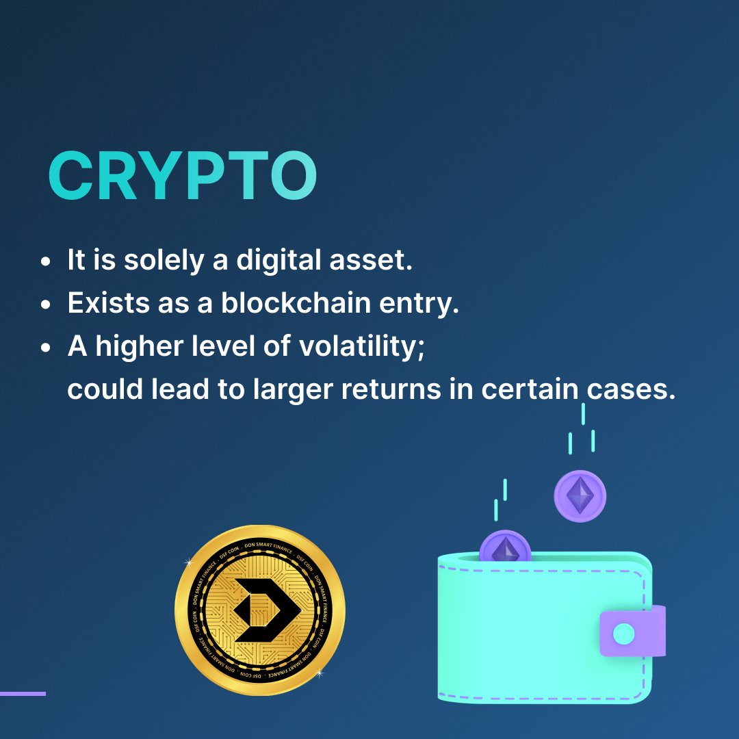 DsfCoin's tweet photo. the actual difference b/w crypto and stocks.
 Join the DSF community - Like, Retweet, Follow
#dsfcoin #crypto #stocks #trading #Investment @ollyswap https://t.co/vLnouaTOn4