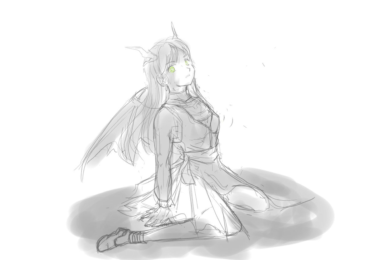 #今月描いた絵を晒そう 

ひたすららくがき 