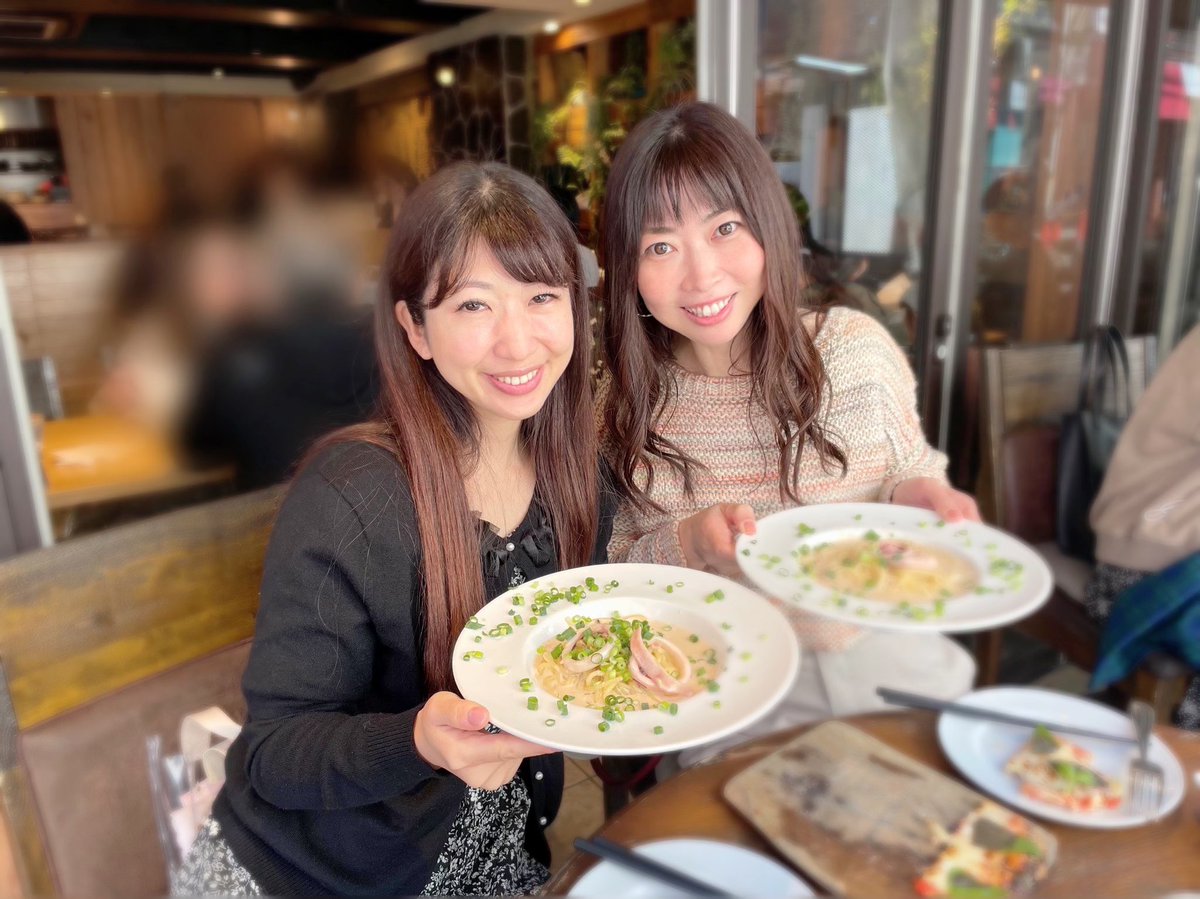 nanatan_tan's tweet photo. GWスタートは、ランチ&amp;お茶しました🍴☕️🌿🥰 https://t.co/4O9dE1viK2