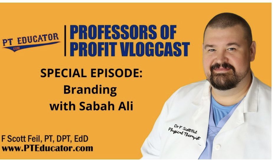 PTEducator's tweet image. Special Episode: Branding Expert @thesabahali stops by The Professors of Profit Vlogcast to educate @pteducator &amp;amp; the P.o.P.s on how to start branding for a side gig/side hustle #branding #sabahali #pteducator #professorsofprofit #studentloans #sidegig link to show in comments