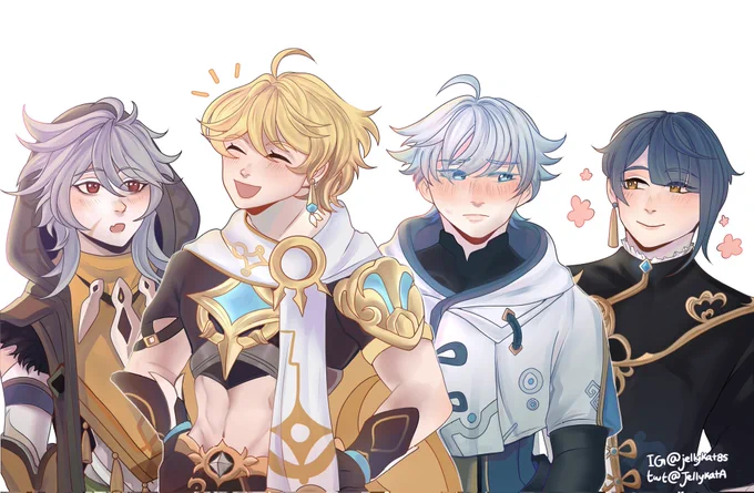 Time skip ( ꈍᴗꈍ) #Genshinlmpact #原神 #razor #aether  #Xingqiu #Chongyun #Chongqiu 