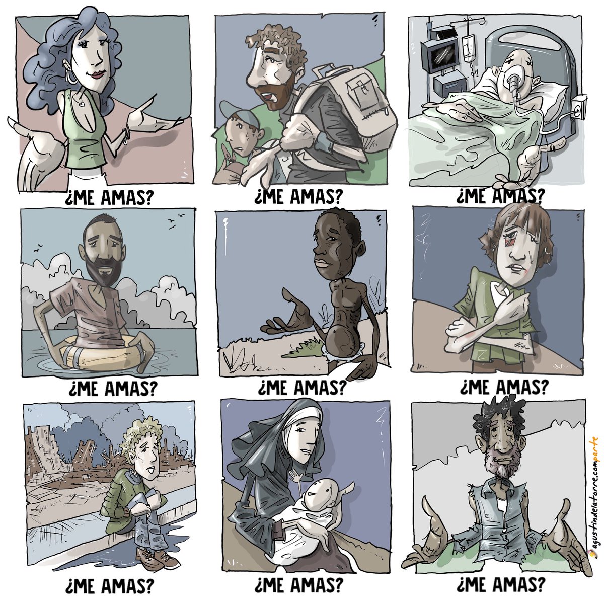 “Si, Señor tú sabes que te quiero” #EvangelioDeHoy #EvangelioDelDia #Evangelio  #pascua #compArte #Ama #GodIsGood #mercachifles #nuevaevangelizaccion #Cambiaelmundo #NuevaIglesia #ElSoploIlustrado