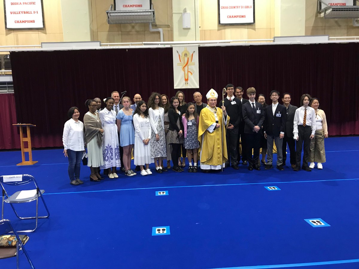 Congratulations to our newly confirmed from Seisen International School and St Mary’s International School!