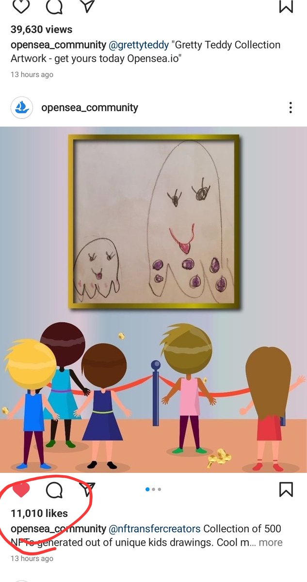 NFTransferNFT's tweet photo. @ArtSunshard Kids Drawings Museum @opensea 
https://t.co/0zbyjksl3x https://t.co/bIRdDiP1c9