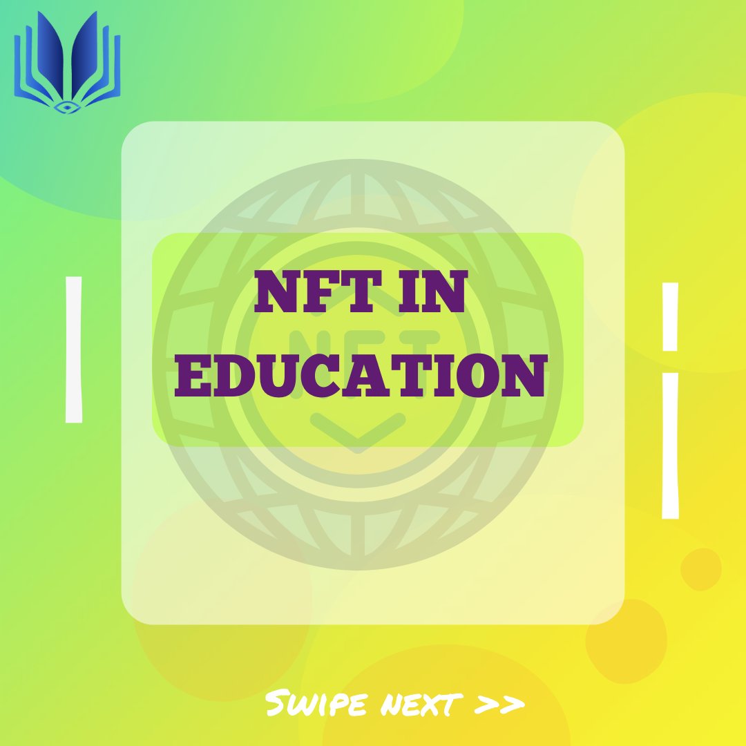 Edu_Checked's tweet photo. NFTs are basically unique identifiers that can cryptographically assign ownership. NFTs can be used to easily access blockchain, a form of online storage which if used simultaneously can disrupt the education sector!

#NFTs #edtech #checkedit #educhecked #future  #education https://t.co/ozwsykdu5o
