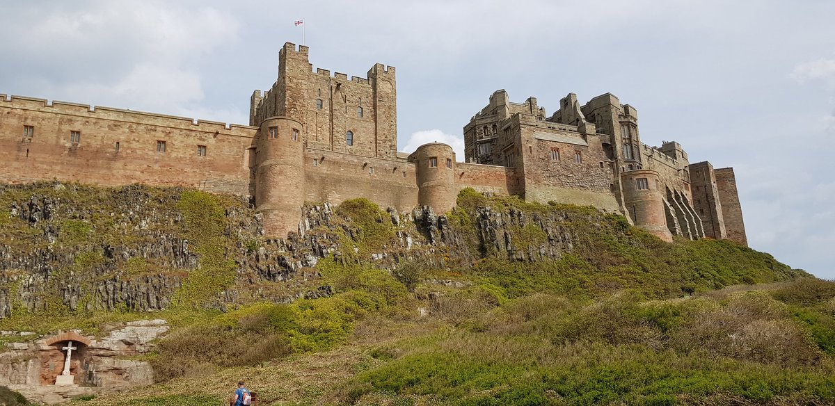 cmaddockmuckle's tweet photo. Berwick to Warkworth on day 1 of trip south through #Northumberland following @Sustrans CN1 route.  A day of castles and fields of gold. https://t.co/Ivs23pk6ai