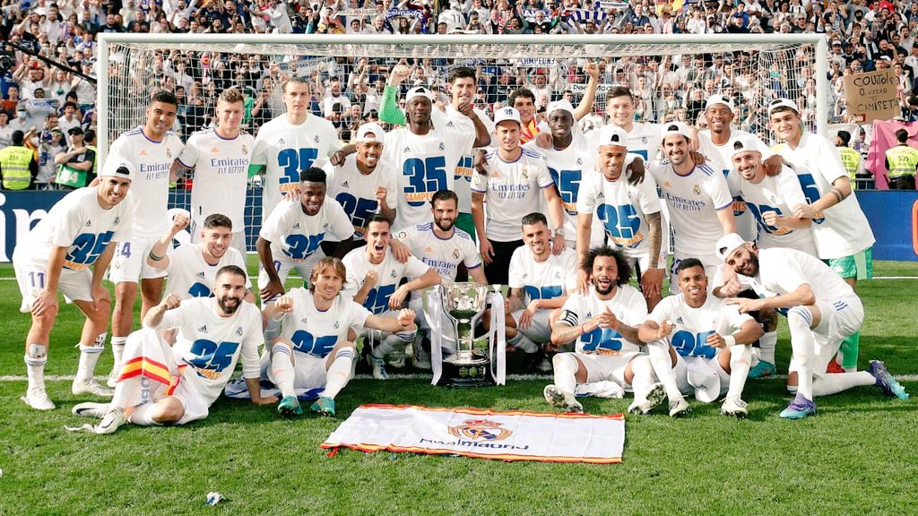 muhammedzinant's tweet photo. 35🏆
#Realmadrid35 #Champions #LaLigaSantander #Spain #History #35andcounting #PROUD #Ancelotti https://t.co/DaagjnJtDl