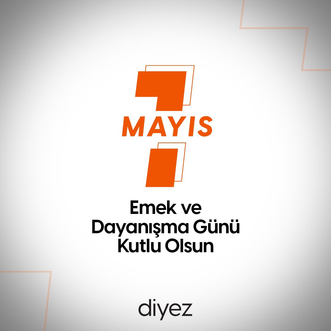 1 Mayıs Emek ve Dayanışma Günü Kutlu Olsun

#1mayıs #emekvedayanışmagünü
