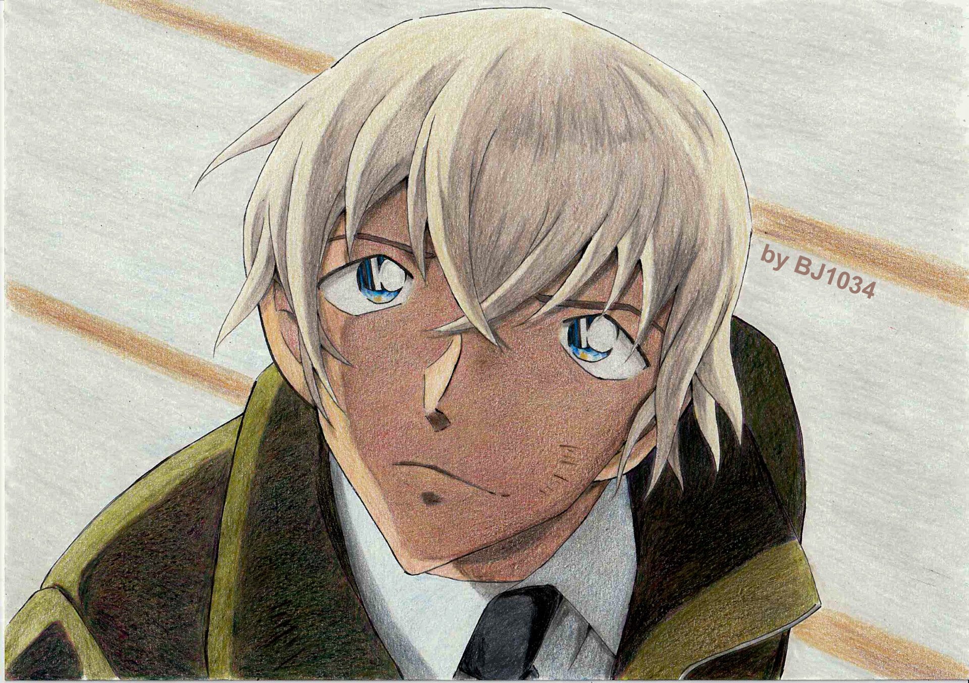 BJ1034🐳色鉛筆でコナンイラスト描いてます on X: 
