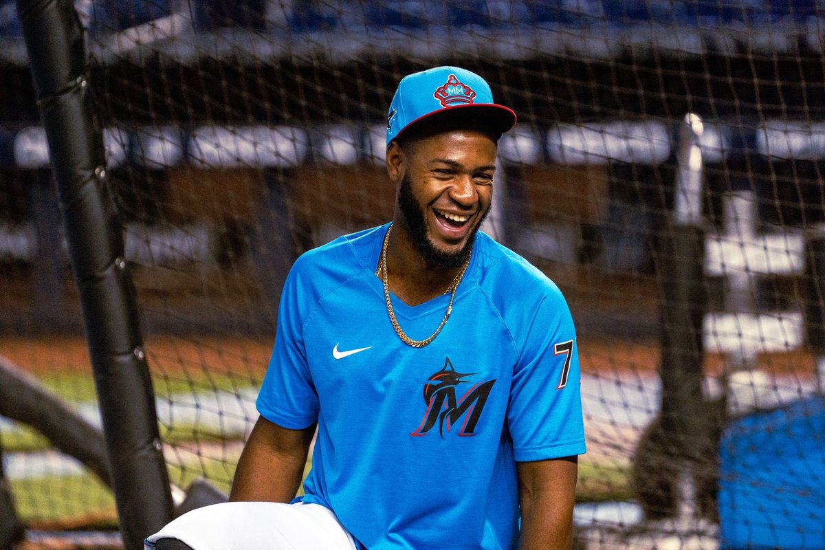 MarlinsStatMuse's tweet photo. Marlins last 7 games 

.252 average 
5 HR
3 series wins 🔥
7 game win streak https://t.co/TCnpNeIX1x