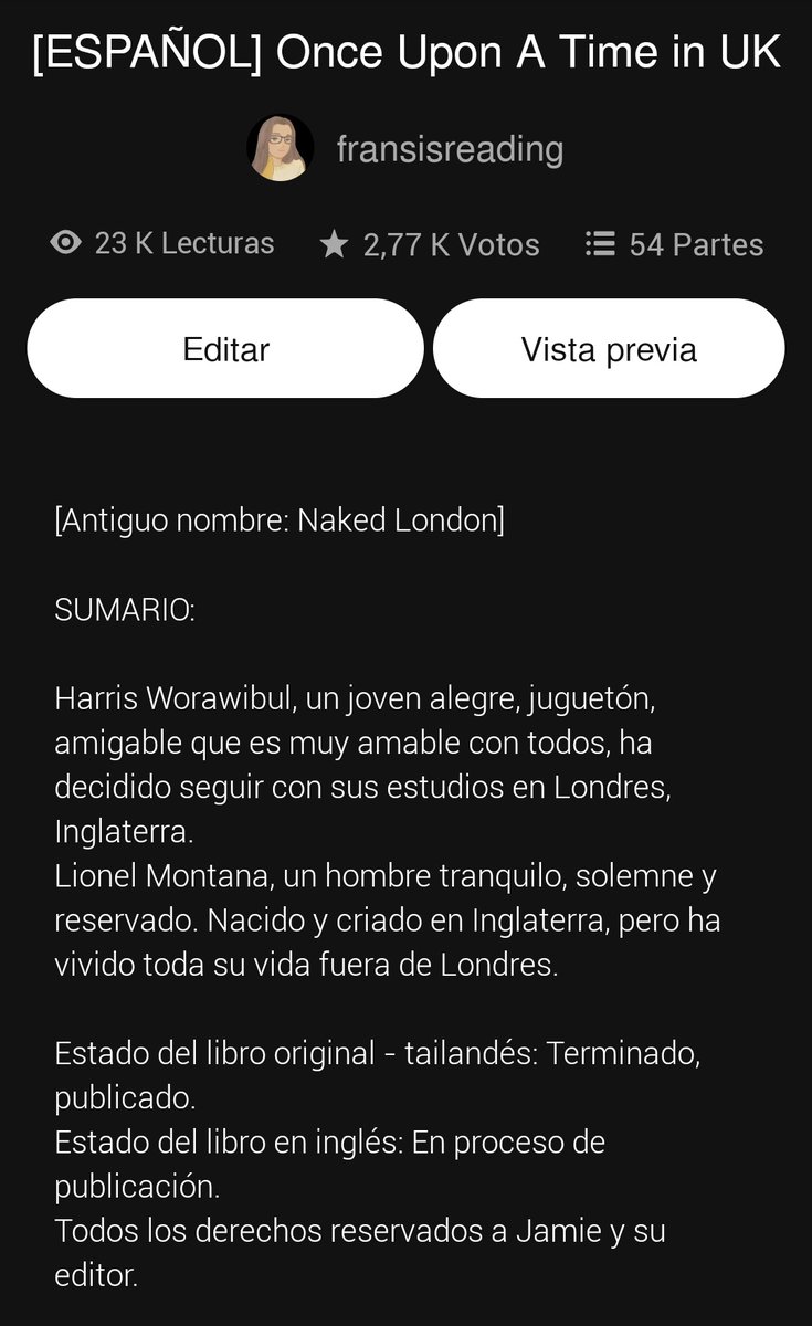 Frans_Brav's tweet photo. ¡Para recordar que tengo en fila traducciones propias para @jamie_psf! Buen momento para promocionarlas, para que conozcan su excelente trabajo. 💖
1. https://t.co/hlAt1BBHiJ
2. https://t.co/J3F22JZMrV
#ArtEatEng #NakedLondon #แกะน้อยไร้เดียงสากับนายหมาป่าผู้หิวกระหาย https://t.co/ZLu0vU7Aeh