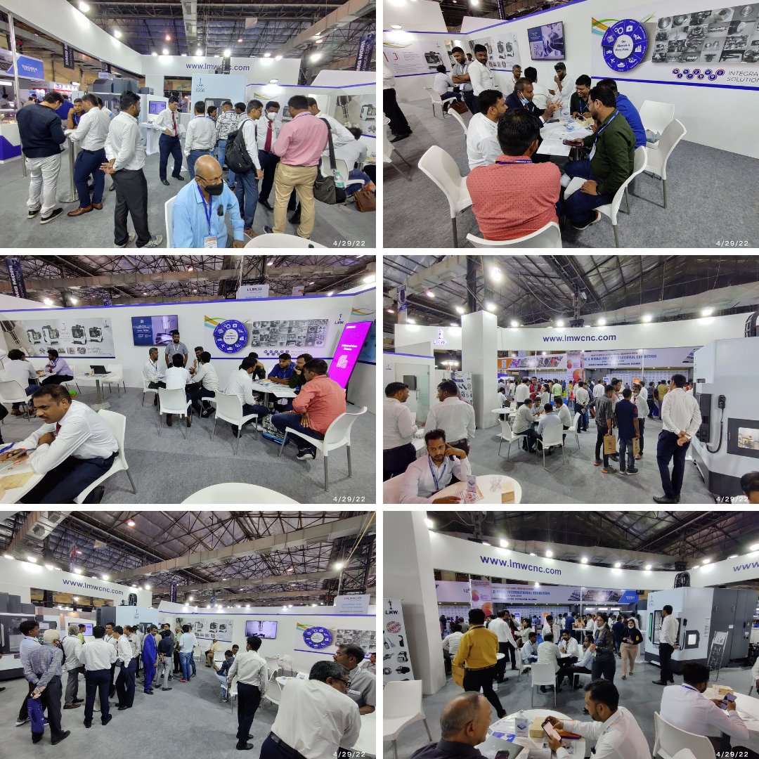 LmwCnc's tweet photo. Die & Mould India Exhibition 2022- Day 3
https://t.co/KiKImRfPAU
#lmw #lmwcnc #DMI2022 #Diemouldindia #Jseries #VMC https://t.co/MWVMupfrcW