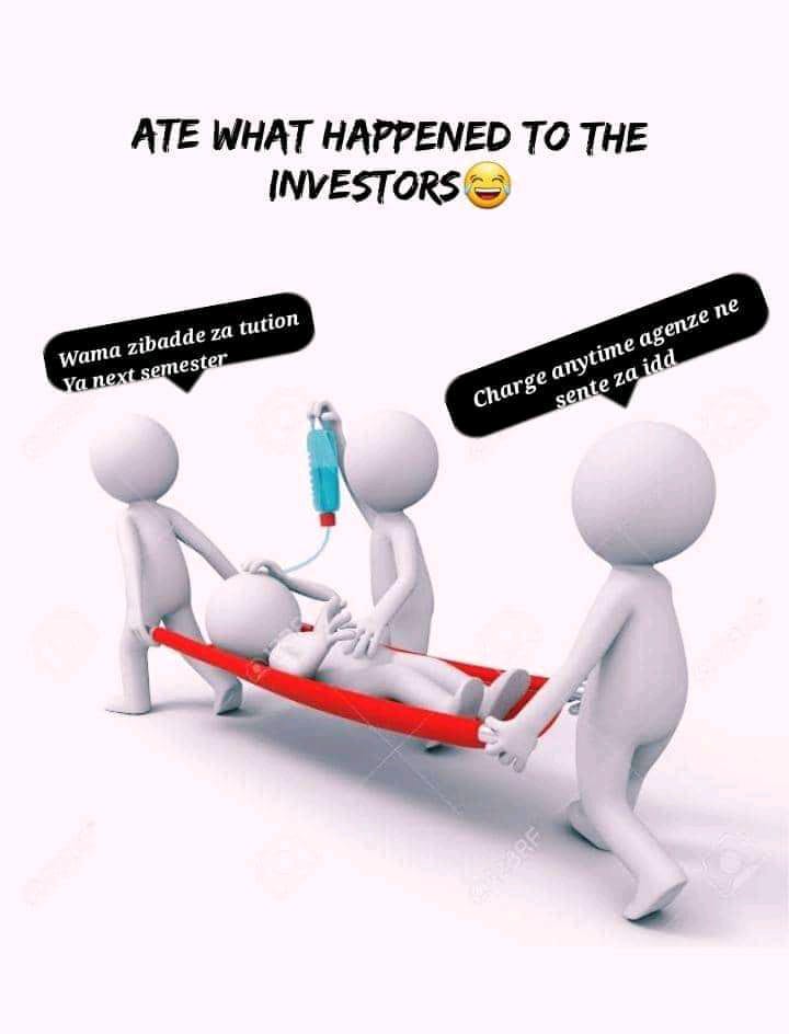 FlaviaNabacwa's tweet photo. Am I the only one who knew what happened to the online investors 😂😂😂😂
#chargeanytime
#freelancers https://t.co/rA19OUSnGu