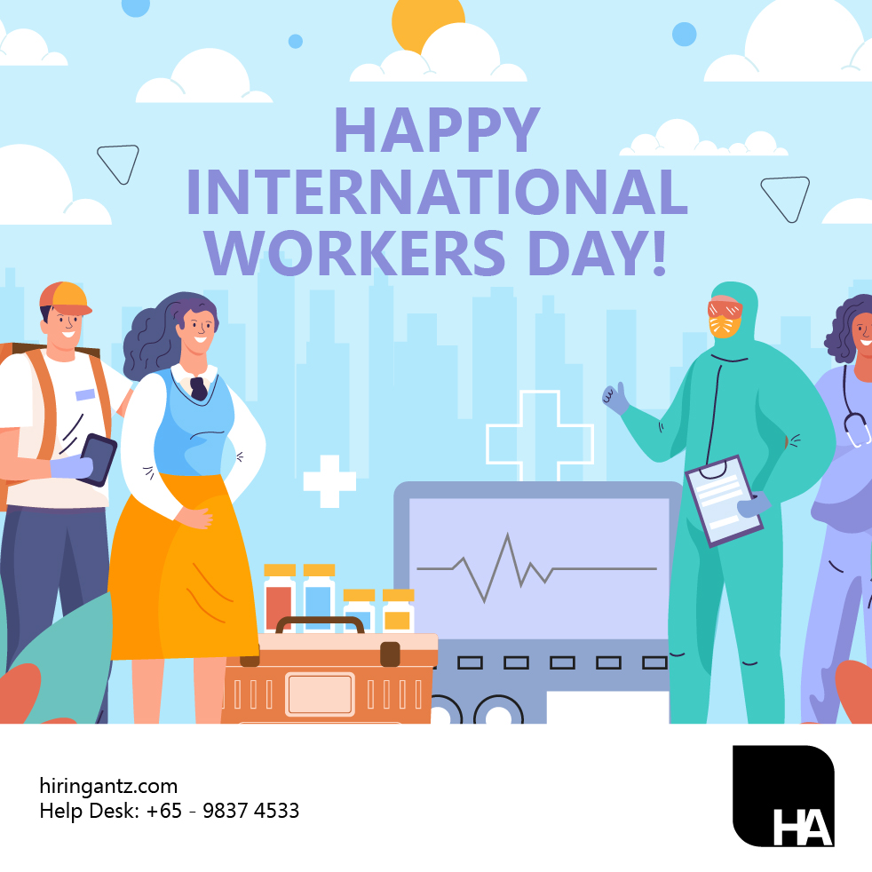 HiringAntz's tweet photo. Its Labour/Workers' day! Why not browse our site and start working for yourself. Put your career in your hands!

Sign up: https://t.co/CQ1eixSaK4
Help Desk WhatsApp: +65 - 9837 4533 

#recruitment #hr #workforyourself #recruiterslife #recruiters https://t.co/rq7QtM7qba