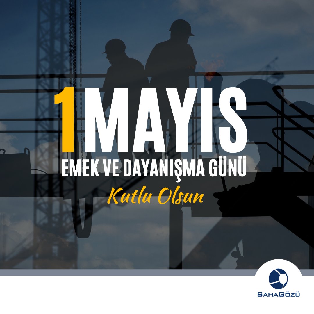 1 Mayıs Emek ve Dayanışma Günü Kutlu Olsun. #1mayıs