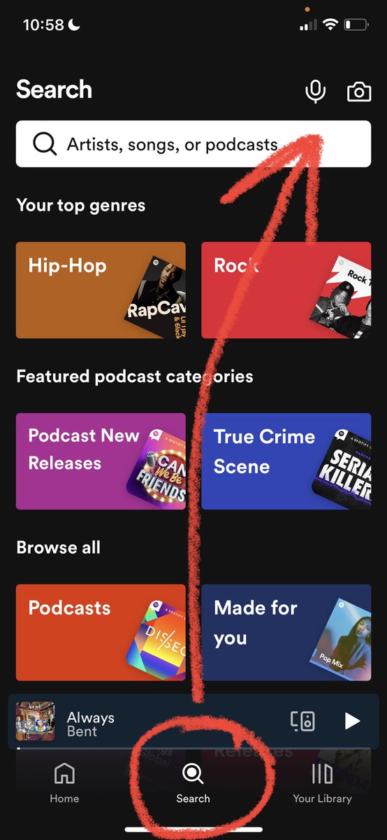 scalvert's tweet image. Learned something really cool from my daughter today (you’ll have to try it using someone else’s phone). You can create codes for Spotify songs. Just open the Spotify app, tap “search” and use the camera in the top right to scan the code in the picture. Enjoy!