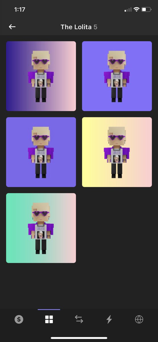 Zero_Jumper's tweet photo. Mis 5 #LolitaNFT todo listo para la 3D Rosa ! Ademas una SUPER LEGENDARIA @LolitaAyalaN @cryptolucha https://t.co/5xSJXUQQdo