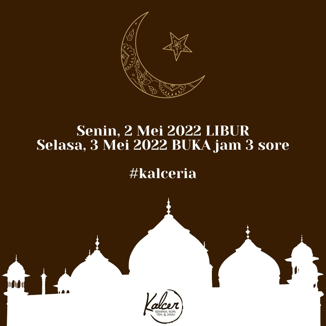 Pengumuman untuk sobat liburan. Sampai ketemu hari Selasa di bawah pohon ya. #kalceria