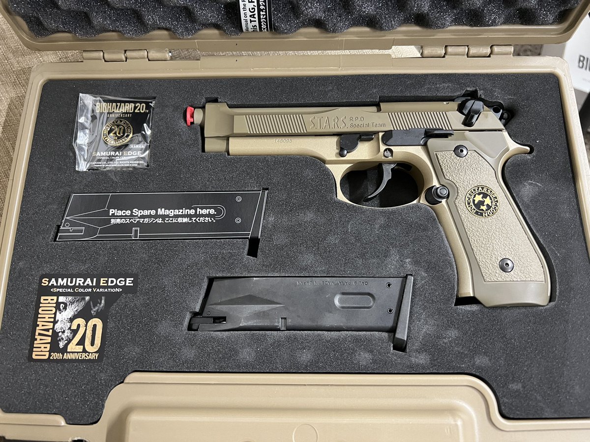 tossy_journey's tweet image. サブウェポン頂きました🥹✨

#samuraiedge
#サムライエッジ
#サバゲー
#バイオハザード