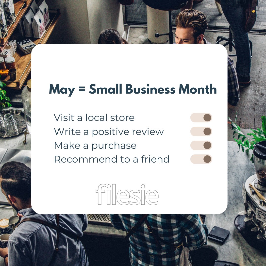 filesie's tweet photo. #Didyouknow May is #smalbusinessmonth. Do visit your nearest local store or online store and show your love and support #entrepreneur #smallbusiness #localstore #onlinestore #May #Love #support https://t.co/xz8lXfIfSV