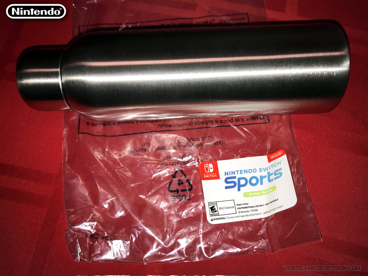 matthewhenzel's tweet photo. "WARNING: Cancer and reproductive harm"... Fun! It's also handy to have for when you want to cause MILD VIOLENCE, allegedly. #NintendoSwitchSports #CancerWarning https://t.co/EQqxil5x6V