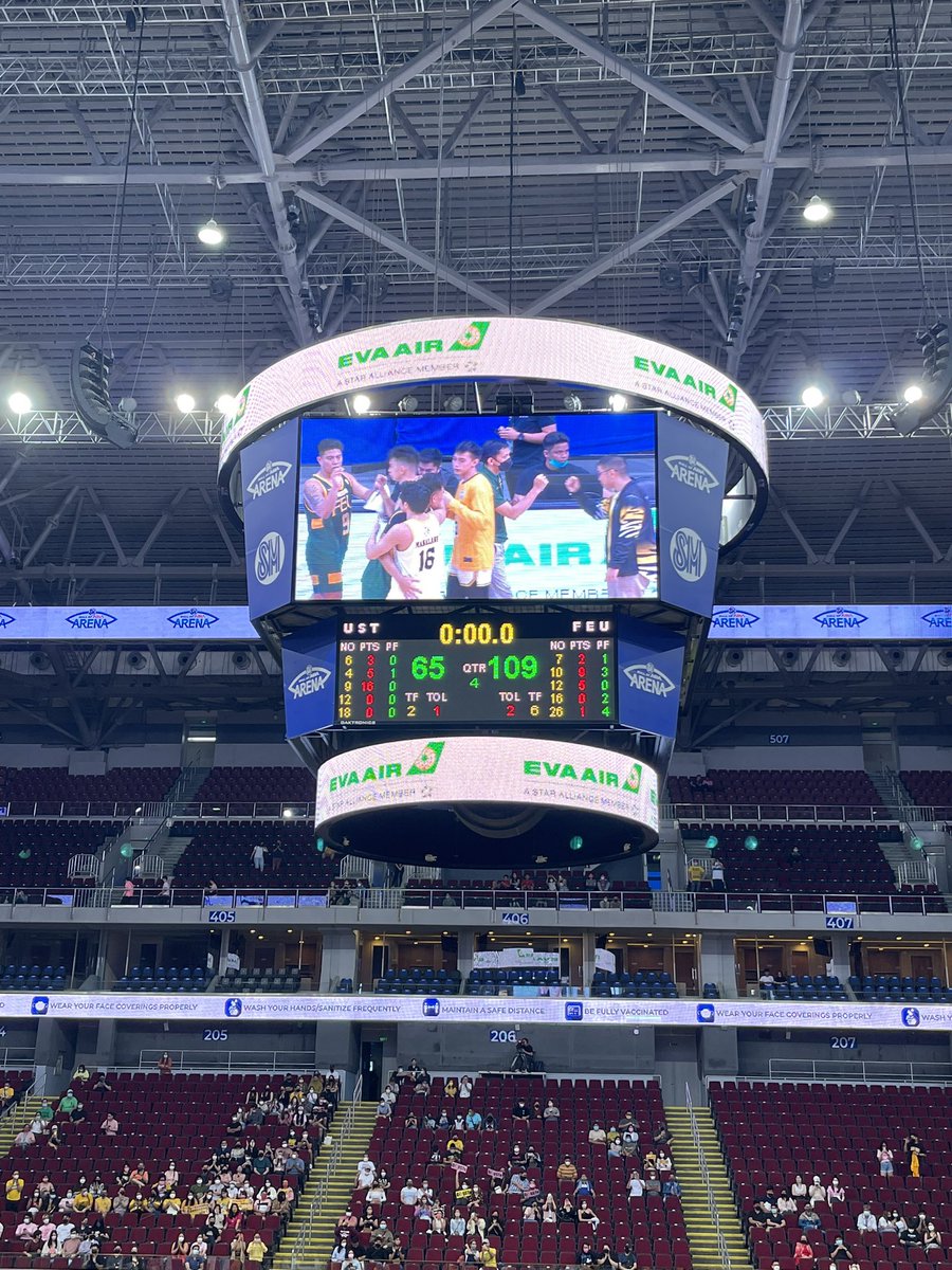 reghhernandez's tweet photo. FEU wins!!! YAY!!! Let’s go for final four!
#UAAPSeason84 #FEUvsUST 💚💛 https://t.co/OtCQllZYFL