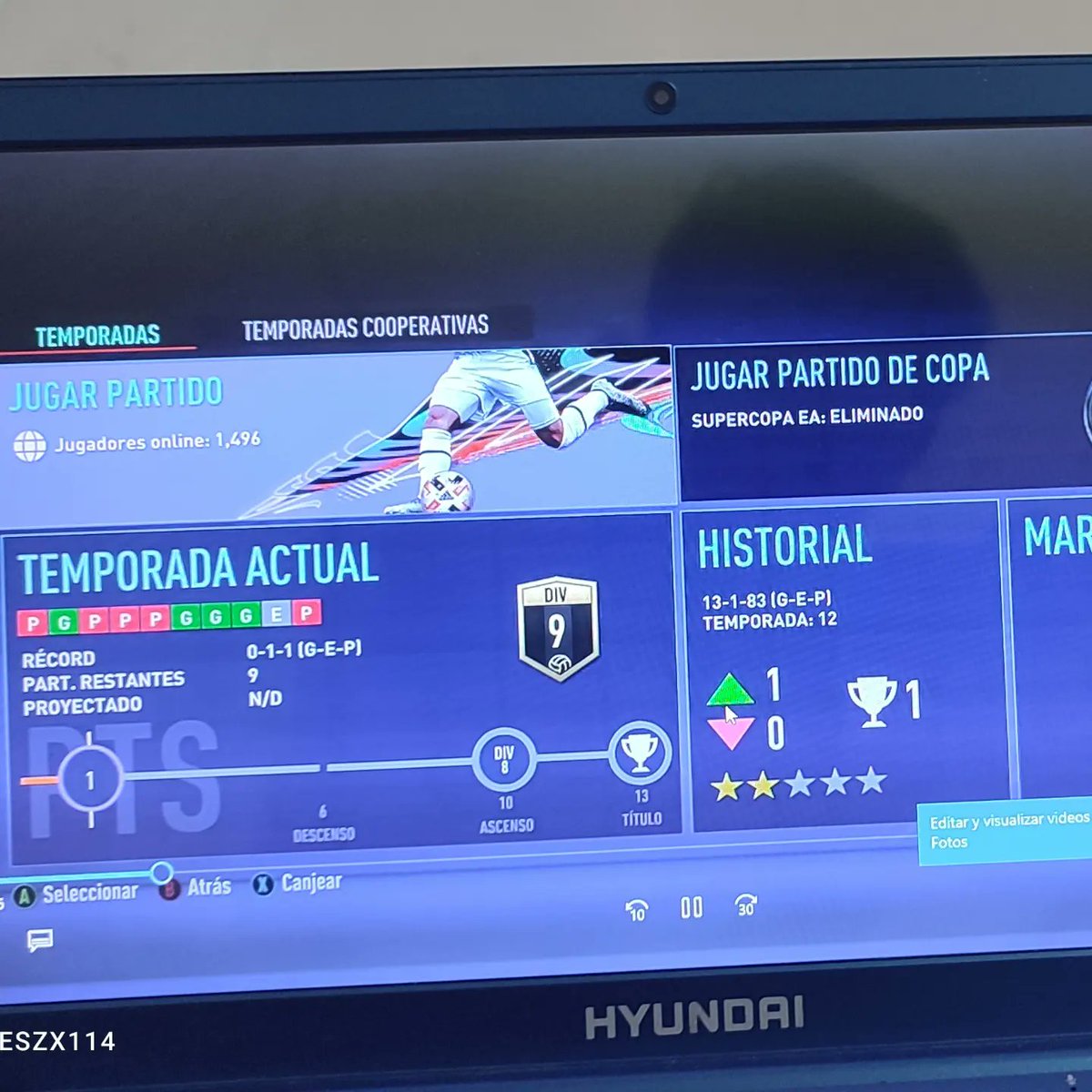Ruleszx114Gamer's tweet photo. Muy pronto vamos a tener cuarta temporada de FIFA y está vez va hacer en Xbox está va hacer una jornada muy buena que importa si ganamos perdemos o empatemos el chiste es entretener así q esperen la primera jornada que es con altas 
Guadalajara VS Atlas primera jornada 
Así está https://t.co/GY3ZHFbN1G